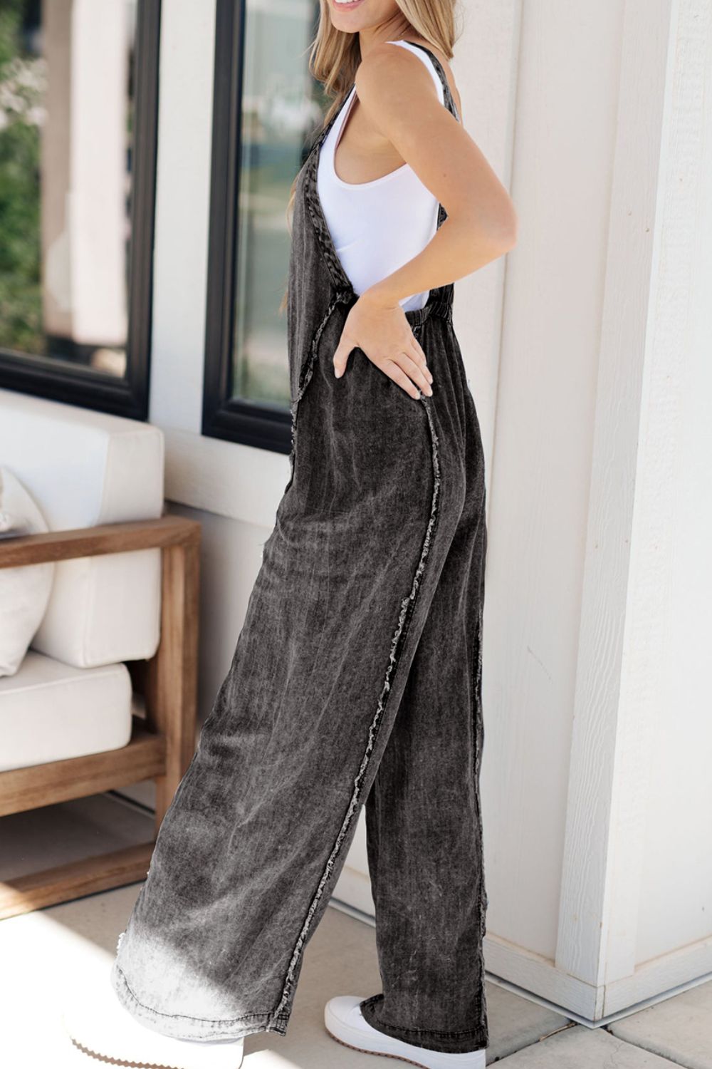 Frayed Francis Jumpsuit