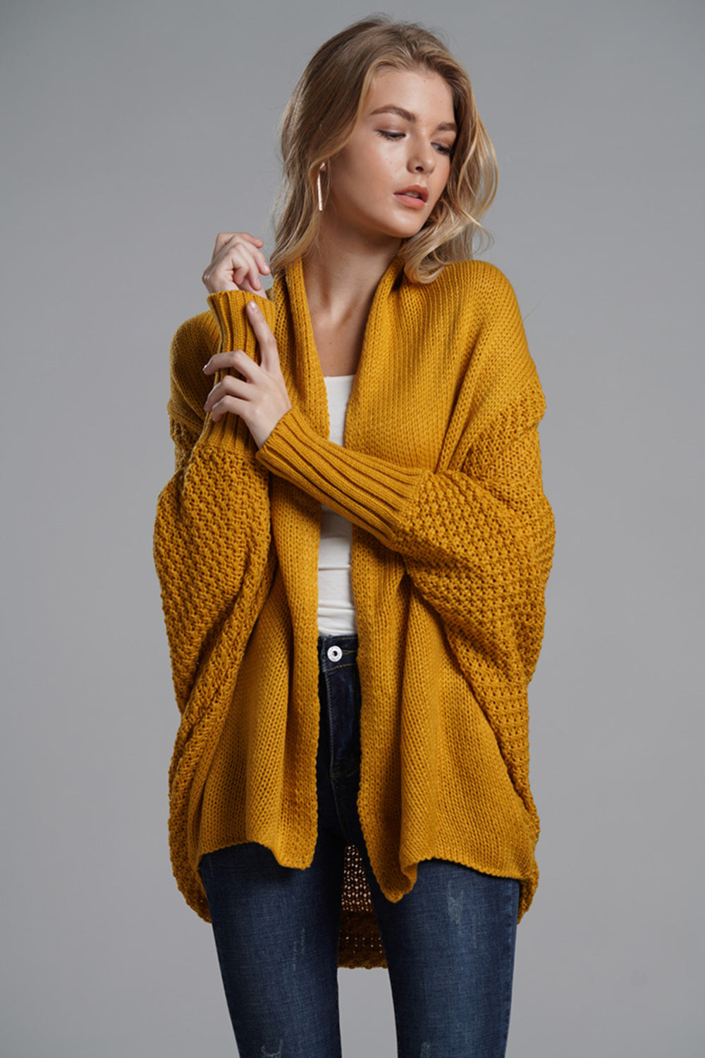 Classic Batwing Sleeve Cardigan