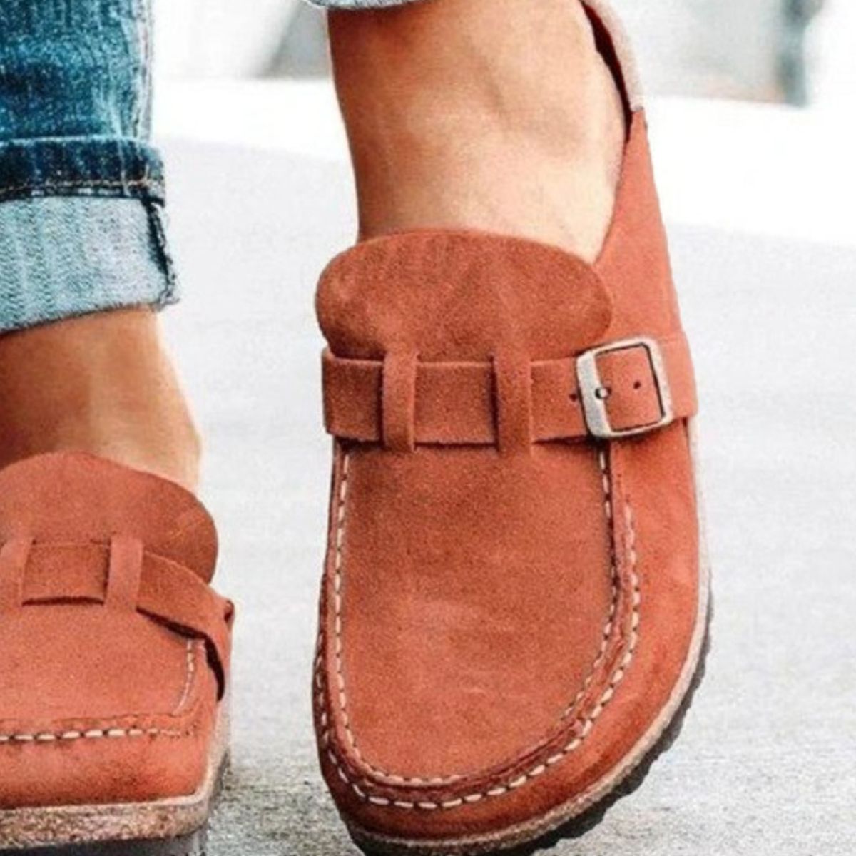 Betsy Buckle Loafers