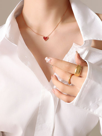 Hayley Heart Necklace