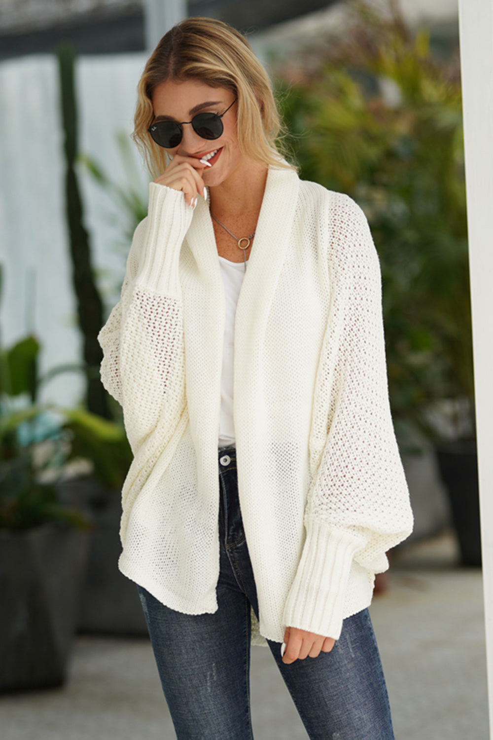 Classic Batwing Sleeve Cardigan