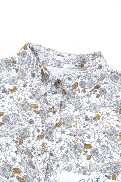Floral Poppy Shirt
