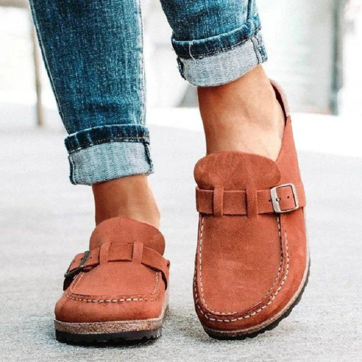 Betsy Buckle Loafers