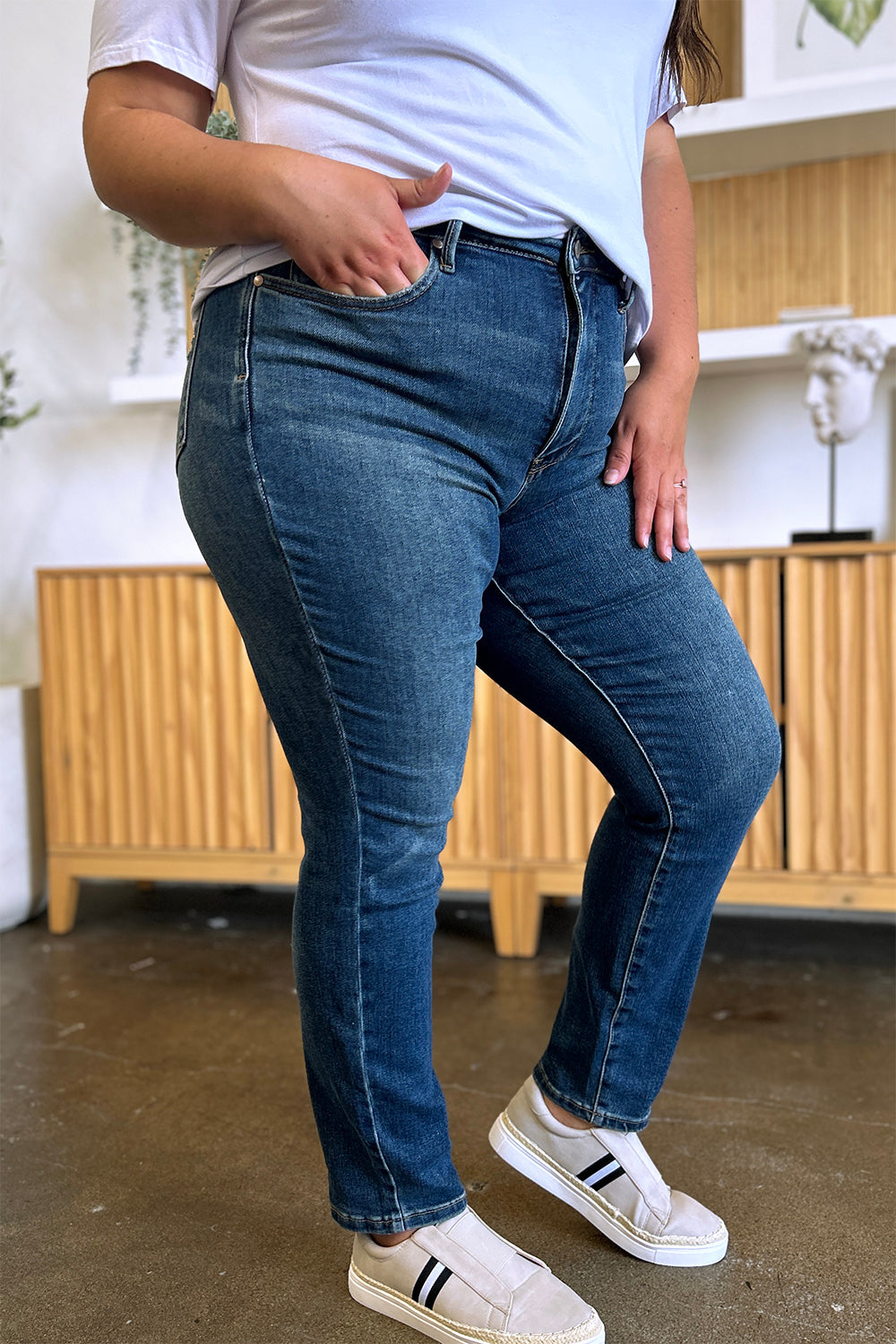 Judy Blue Honey High Waist Slim Jeans