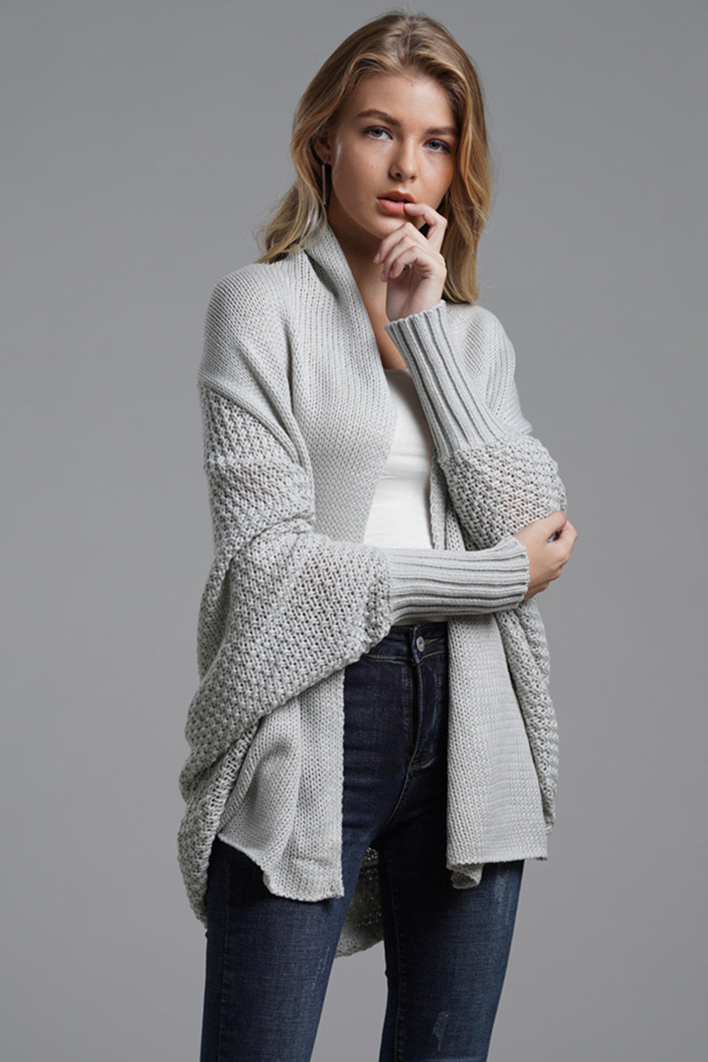 Classic Batwing Sleeve Cardigan