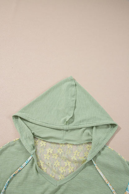 Peace Patch Hooded Shirt