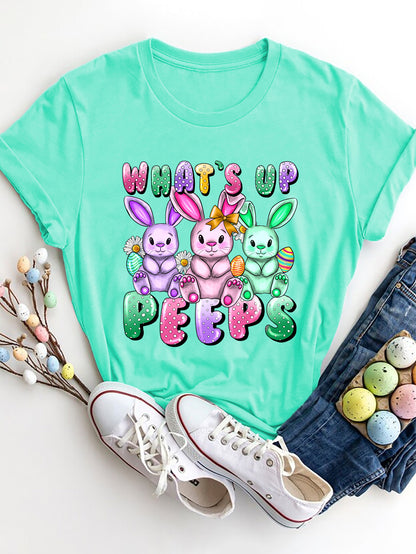 What's Up Peeps Graphic Tee