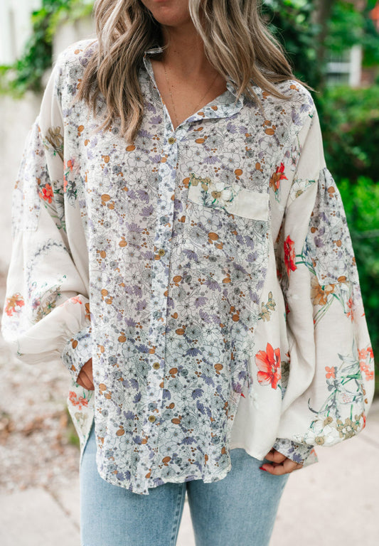 Floral Poppy Shirt