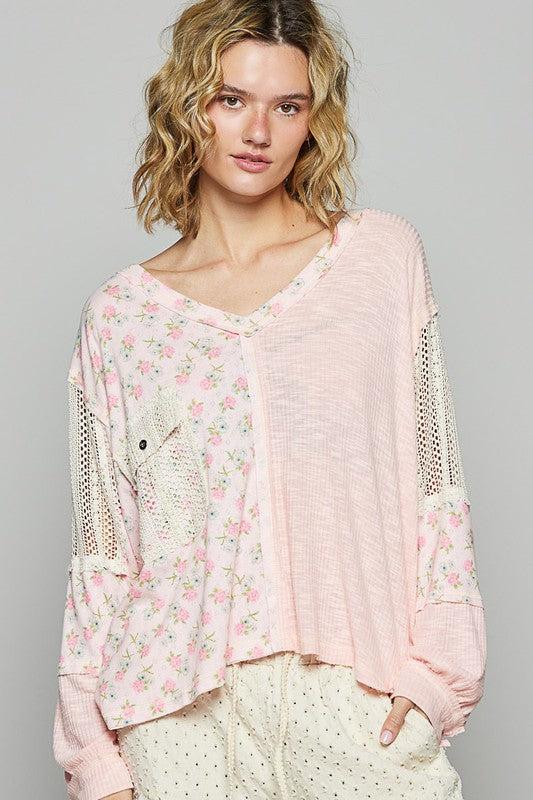 Lilly Floral Crochet Top