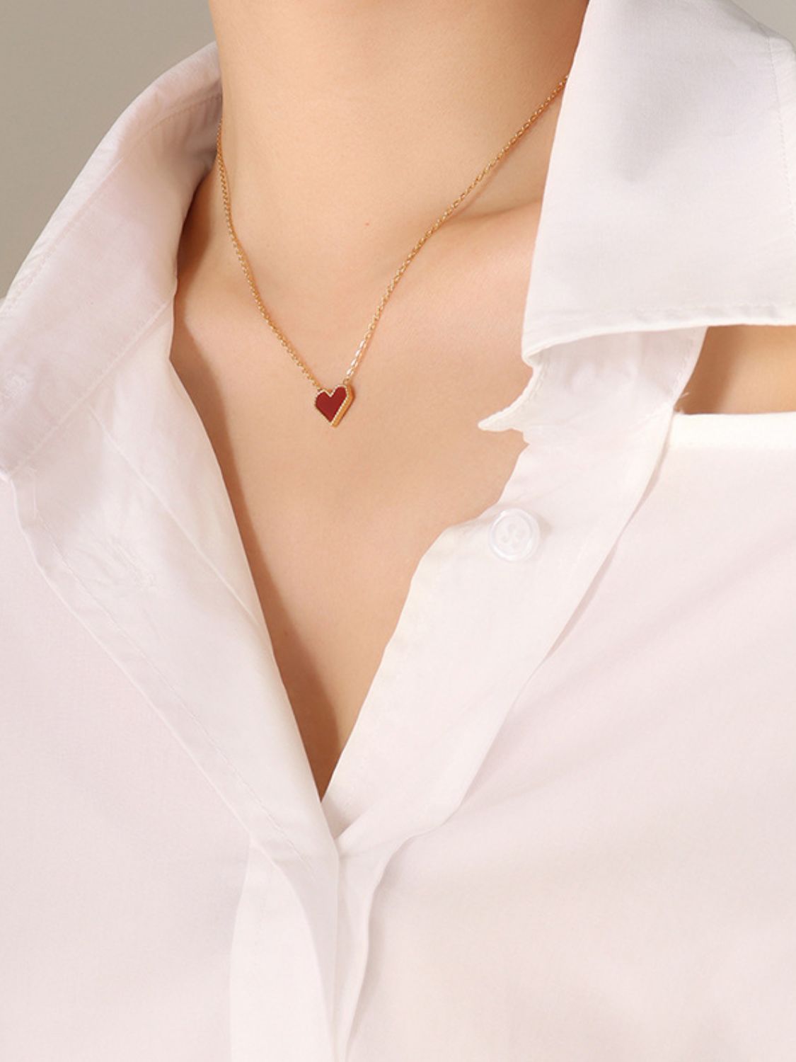 Hayley Heart Necklace