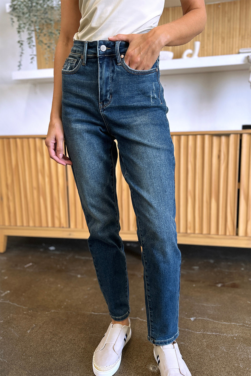 Judy Blue Honey High Waist Slim Jeans