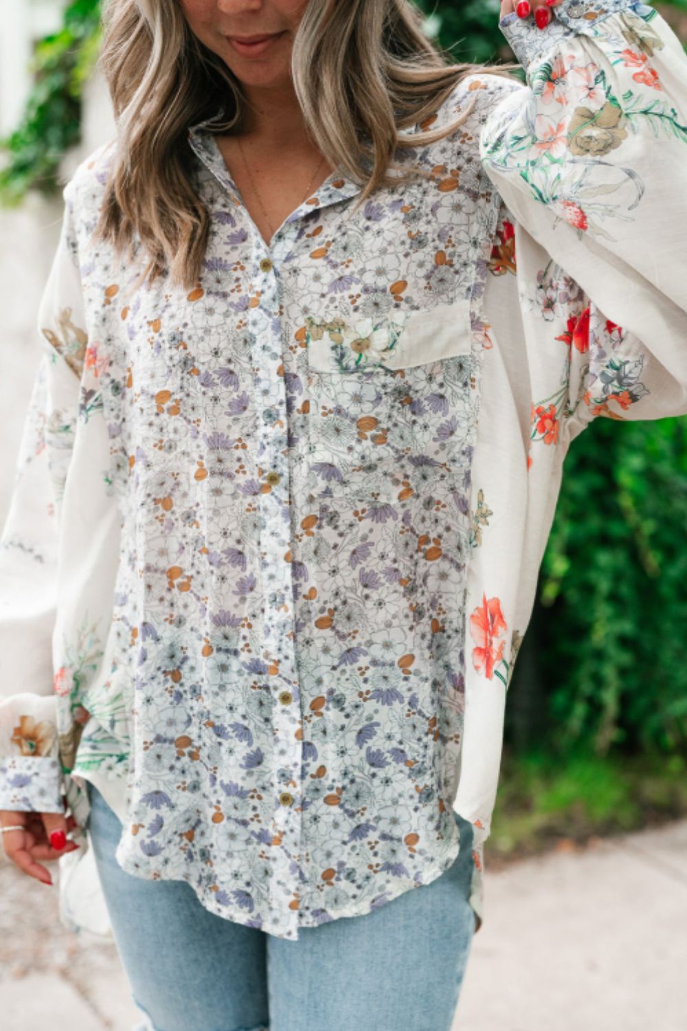 Floral Poppy Shirt