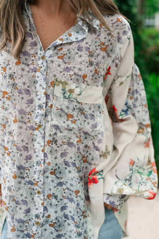 Floral Poppy Shirt