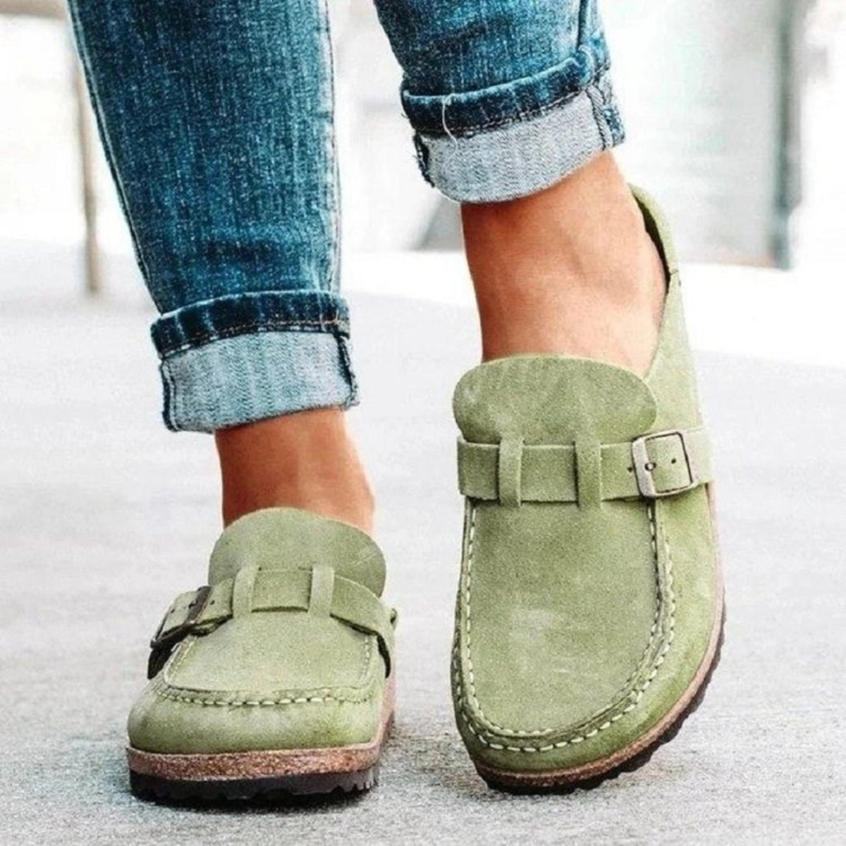 Betsy Buckle Loafers