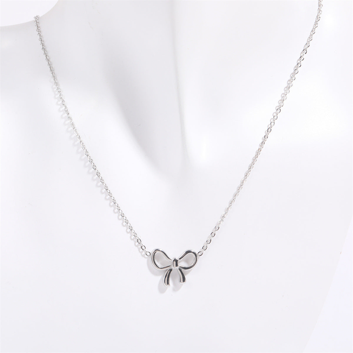 Bow Pendant Necklace