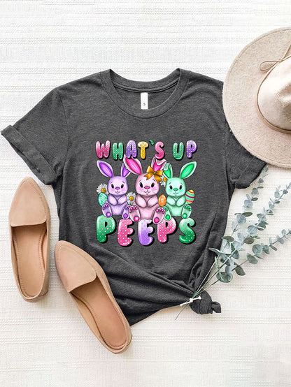 What's Up Peeps Graphic Tee