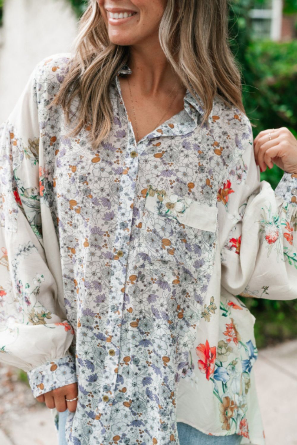 Floral Poppy Shirt