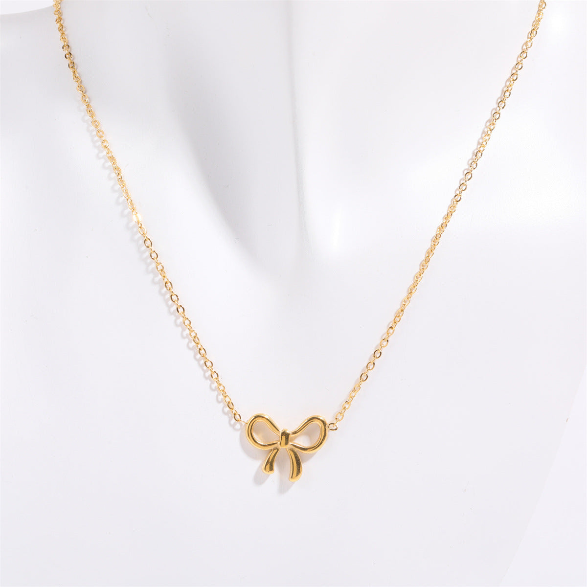 Bow Pendant Necklace